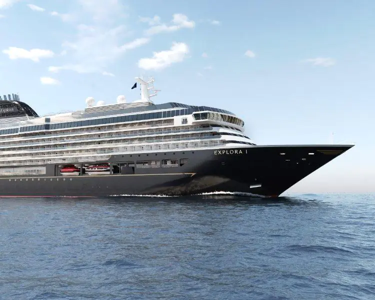 Explora I cruise ship sailing on the Aegean Sea during a Greek Isles journey