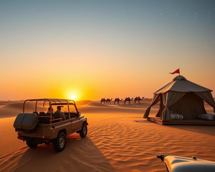 Filipino night at the Desert Safari