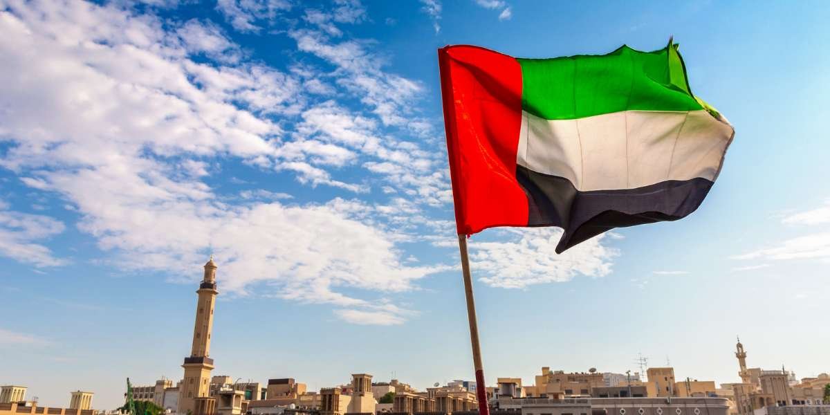 United Arab Emirates Flag