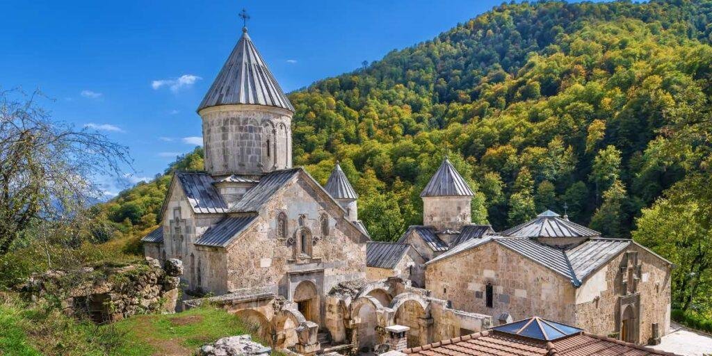Haghrtsin located in town of Dilijan in the Tavush Province in Armenia.