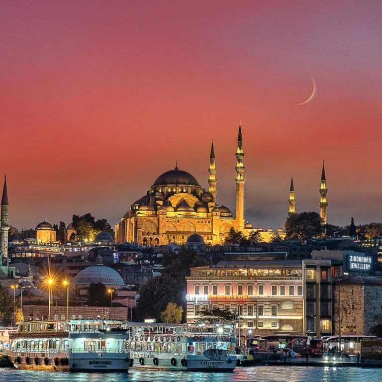 The Blue Mosque in Istanbul Turkey