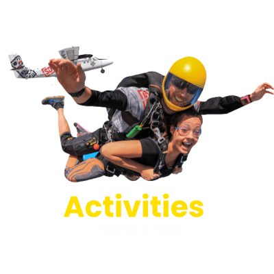 Sky diving in UAE