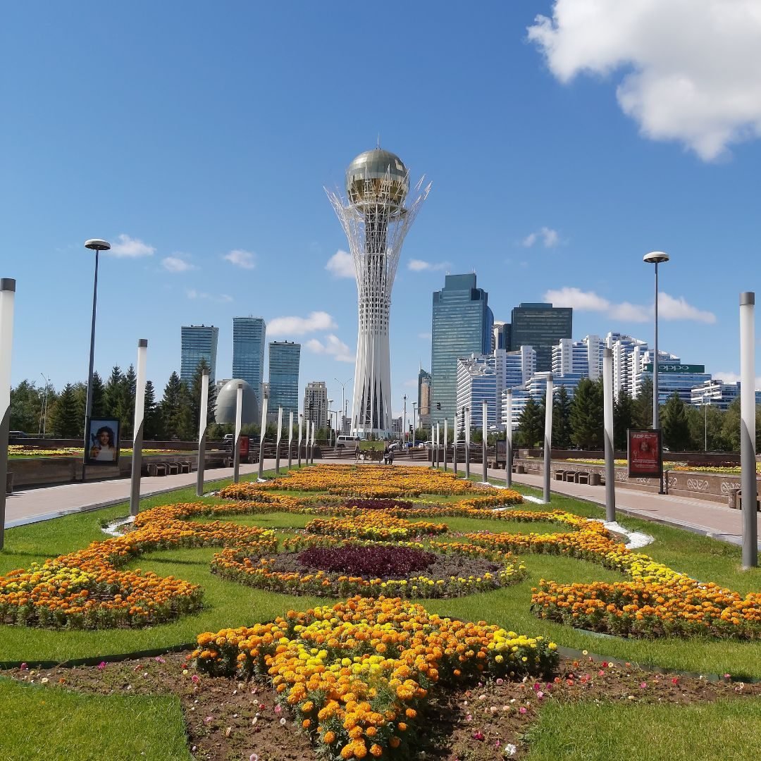 Bayterek Tower in Astana Kazakhstan
